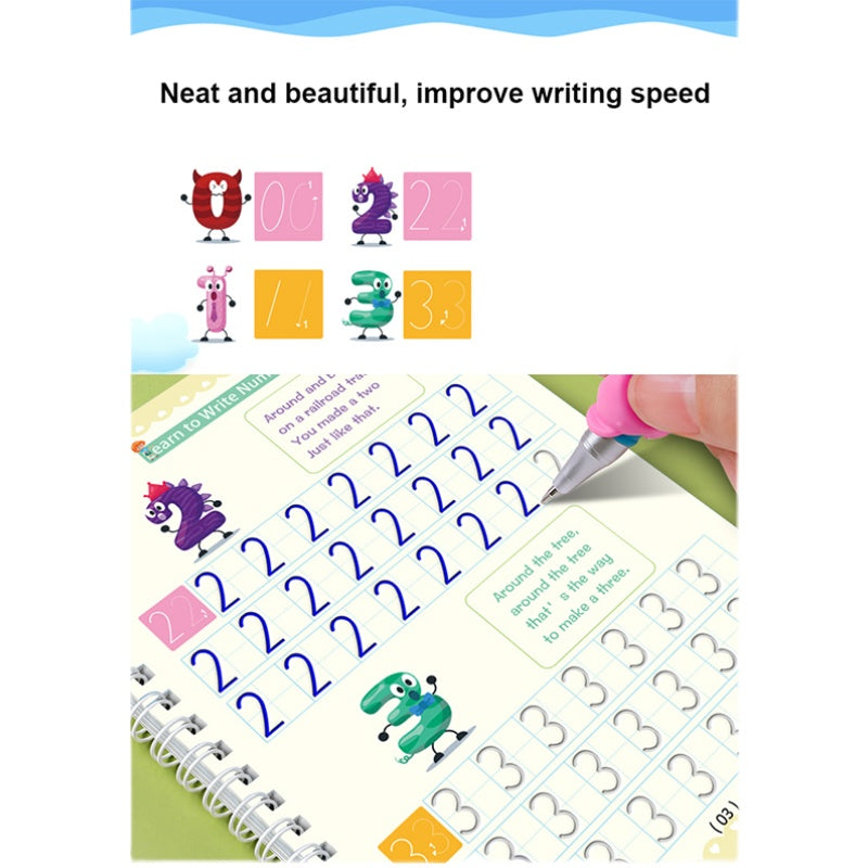 Magic Practice Copybook For Children